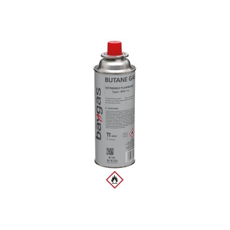 Valve Gas Cartridge, Butane, 220 g, (400 ml)