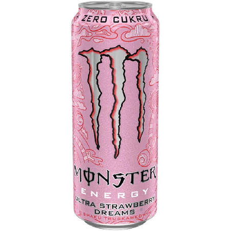 Monster Ultra Strawberry Dreams 50cl (Ink Pant)