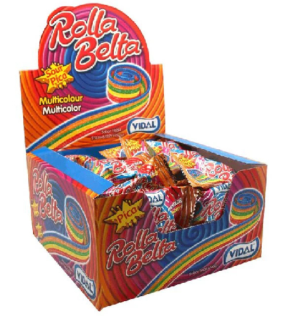 Vidal Rolla Belta Multicolour 19g