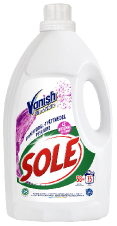 Tvättmedel, flytande Sole Vanish UW 2,88L