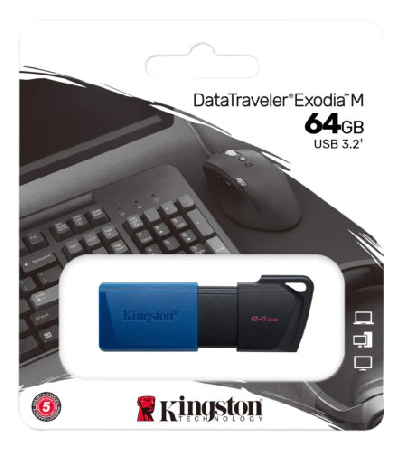 DataTraveler Exodia M USB-minne, 64GB