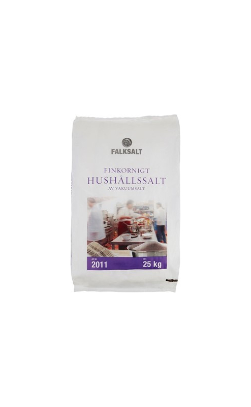 Fint Salt utan jod 25kg