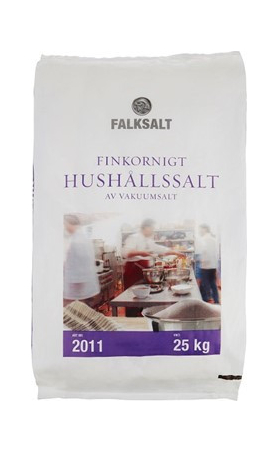 Fint Salt utan jod 25kg