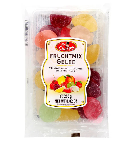 Sugared Jelly Fruit Mix 250g