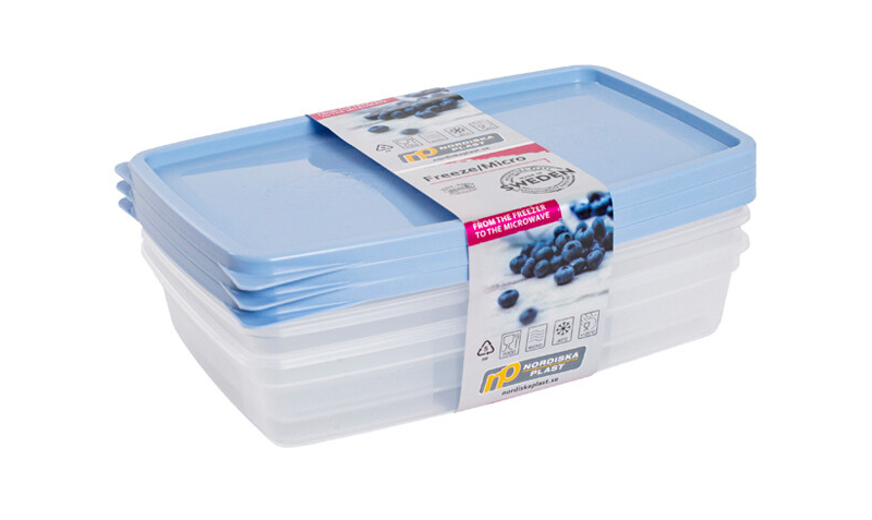 Frys/Micro 0,4 L 3-p Transparent