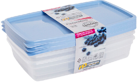 Frys/Micro 0,4 L 3-p Transparent