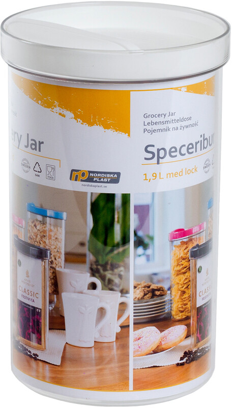 Förvaringsburk Coffee 1,9 L vit
