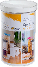 Förvaringsburk Coffee 1,9 L vit