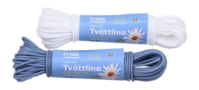 Tvättlina 3 mm, 20 m Frida