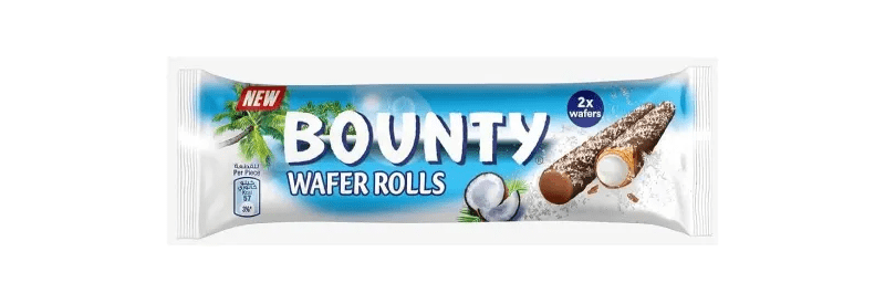 Bounty Wafer Rolls 22,5g