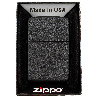 Zippo   "Black Crackle"