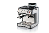 Espresso-maskin i metall, med kvarn-0