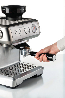 Espresso-maskin i metall, med kvarn-11