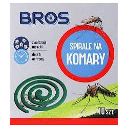 Bros Myggspiral 10 st