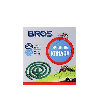 Bros Myggspiral 10 st