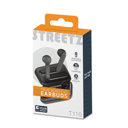 STREETZ True Wireless Stereo hörlurar (UTGÅENDE)