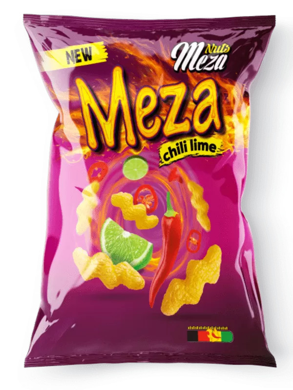Meza Chips Chili & Lime 155g