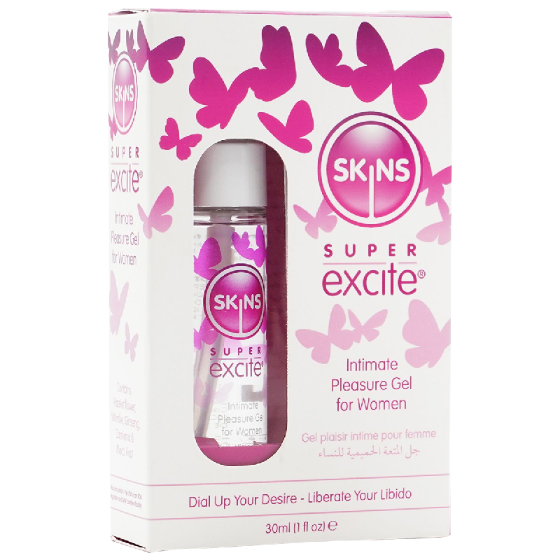 Skins Super Excite Clitoral Stimulation Gel 30ml