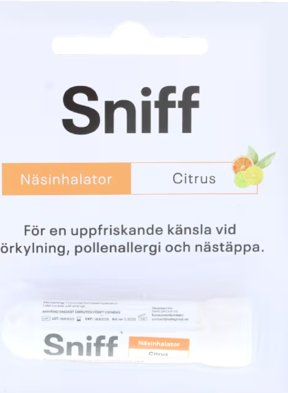 Sniff citrus