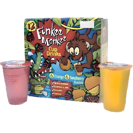 Funkee Monkee Cup Drinks 12-P