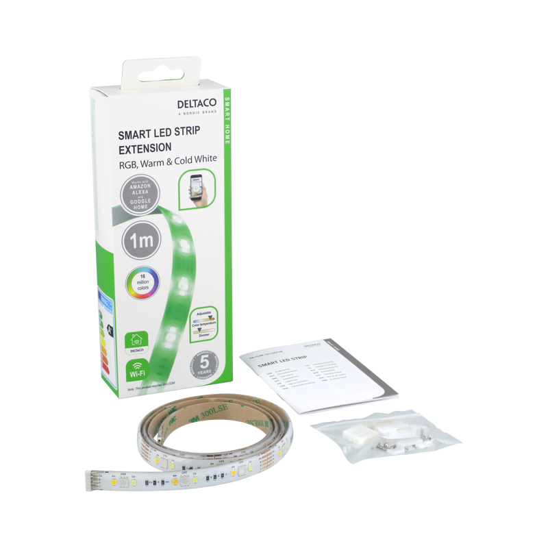SMART HOME LED-list förlängning, passar SH-LS3M, 1m ( UTGÅENDE)