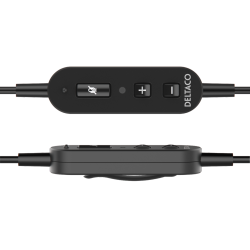 Office USB mono headset, volymkontroll, brusreducerande (UTGÅENDE)