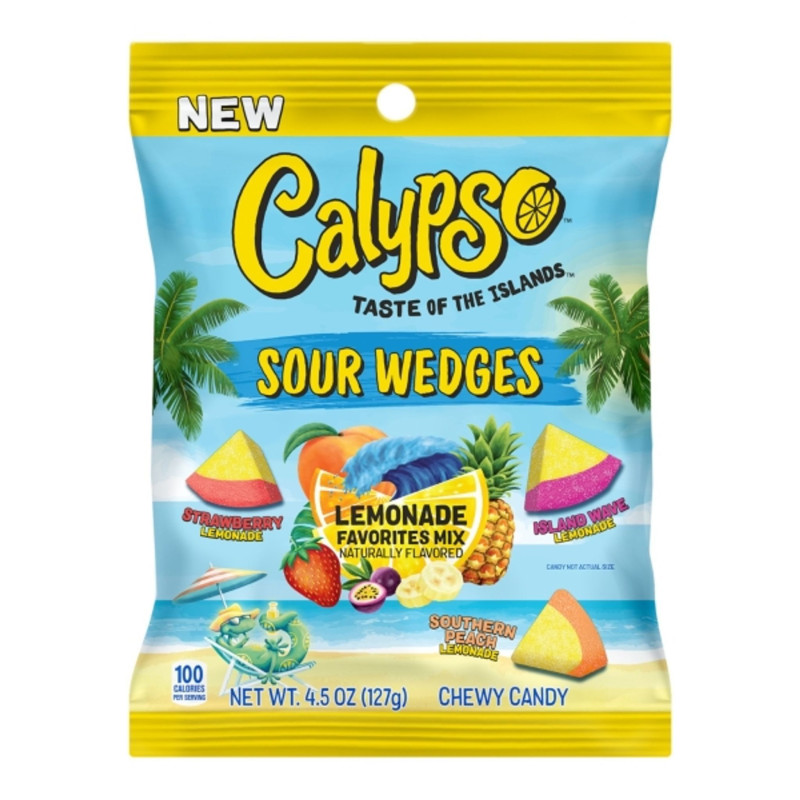 Calypso Sour Wedges  Favorites Mix 127g