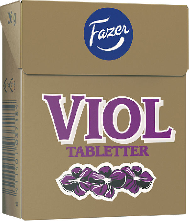 Viol tablettask Fazer26gr