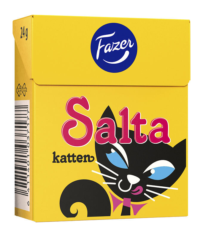 Salta Katten tablettask Fazer 24gr