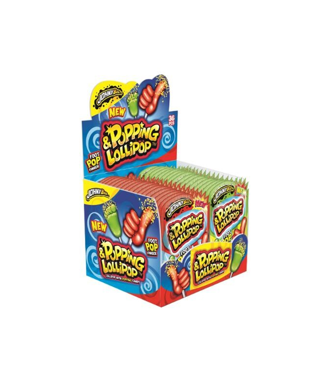 Johny Bee Popping Lollipop 13g