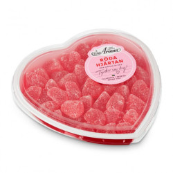 Röda Hjärtan Red Heart geléhjärtan Aroma 385g